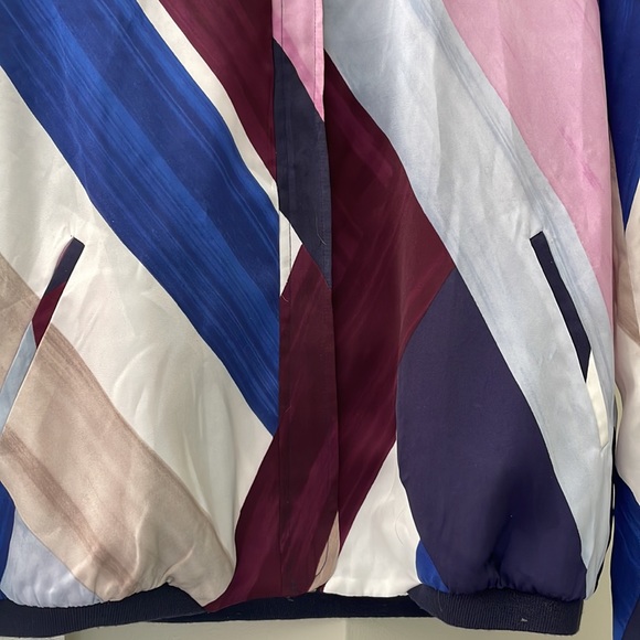 Mexx Silk like zippered jacket size Large - Picture 5 of 7